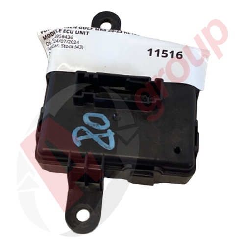 VOLKSWAGEN GOLF MK8 20-23 KEYLESS ENTRY CONTROL MODULE ECU UNIT
