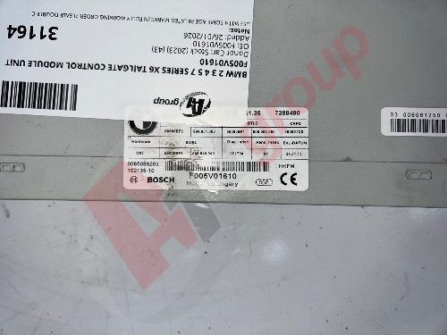 BMW 2 3 4 5 7 SERIES X6 TAILGATE CONTROL MODULE UNIT F005V01610