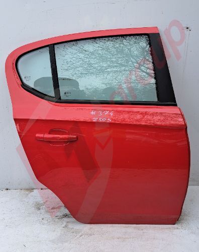 VAUXHALL CORSA E 5D 2014-2019 Z50S DRIVER SIDE RIGHT REAR DOOR IN RED